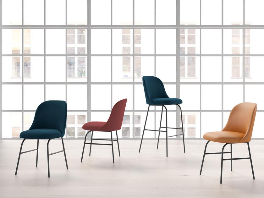 Viccarbe Высокий табурет со спинкой Aleta sun-id-1387207 - Вид №2