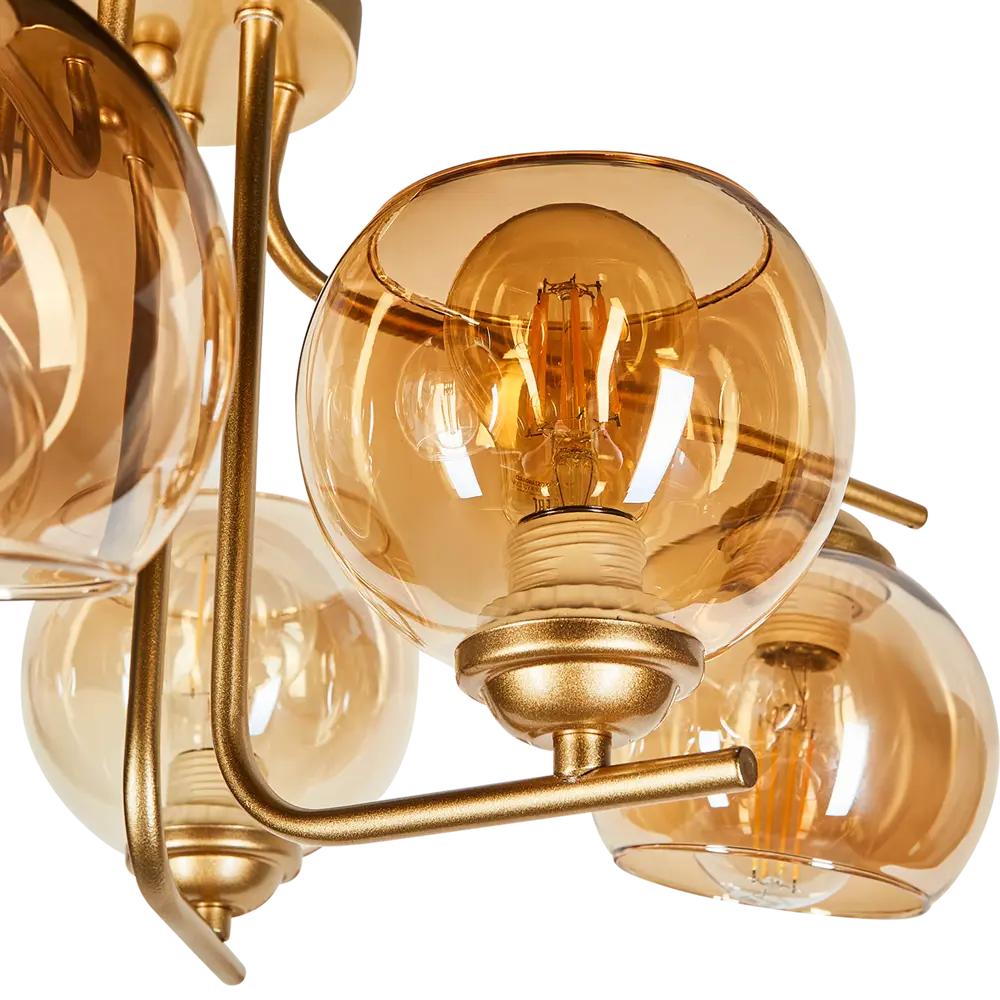 Люстра подвесная 1134/6 6 ламп цвет золотой Escada STLM-2049532 - Вид №5