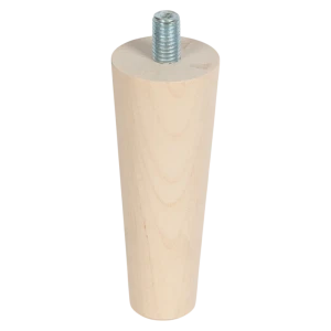 Мебельная ножка TECH-KREP круглая деревянная бежевая 100х37 мм 89404163