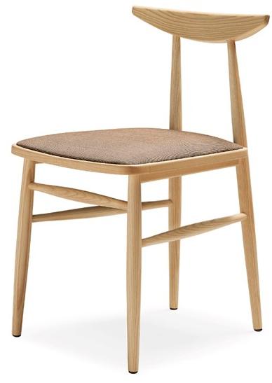 Quinti Sedute Деревянный стул со встроенной подушкой sun-id-1476777 - Вид №1