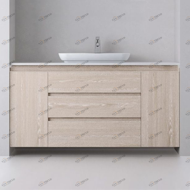 Avila Dos Тумба 160 (3 ящика, 2 дверки) с раковиной NOVA Color R6 Advance Trendy 270433401204420120298