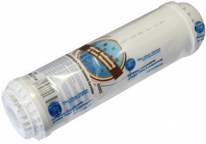 Картридж комбинированный, для умягчения и обезжелезивания 10SL (ионообменныя смола, дамфер) Aquafilter FCCST2, 692