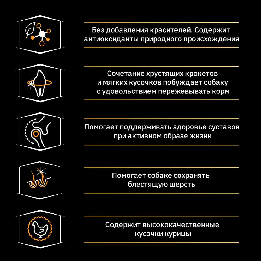 ПР0023394 Корм для собак Duo Delice Курица сух. 10кг Pro Plan  - Вид №3