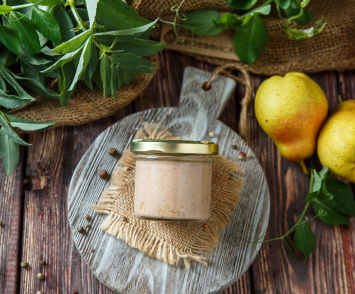 5326 Паштет мясной с печенью индейки и грушей Вкусляндия  - Вид №2