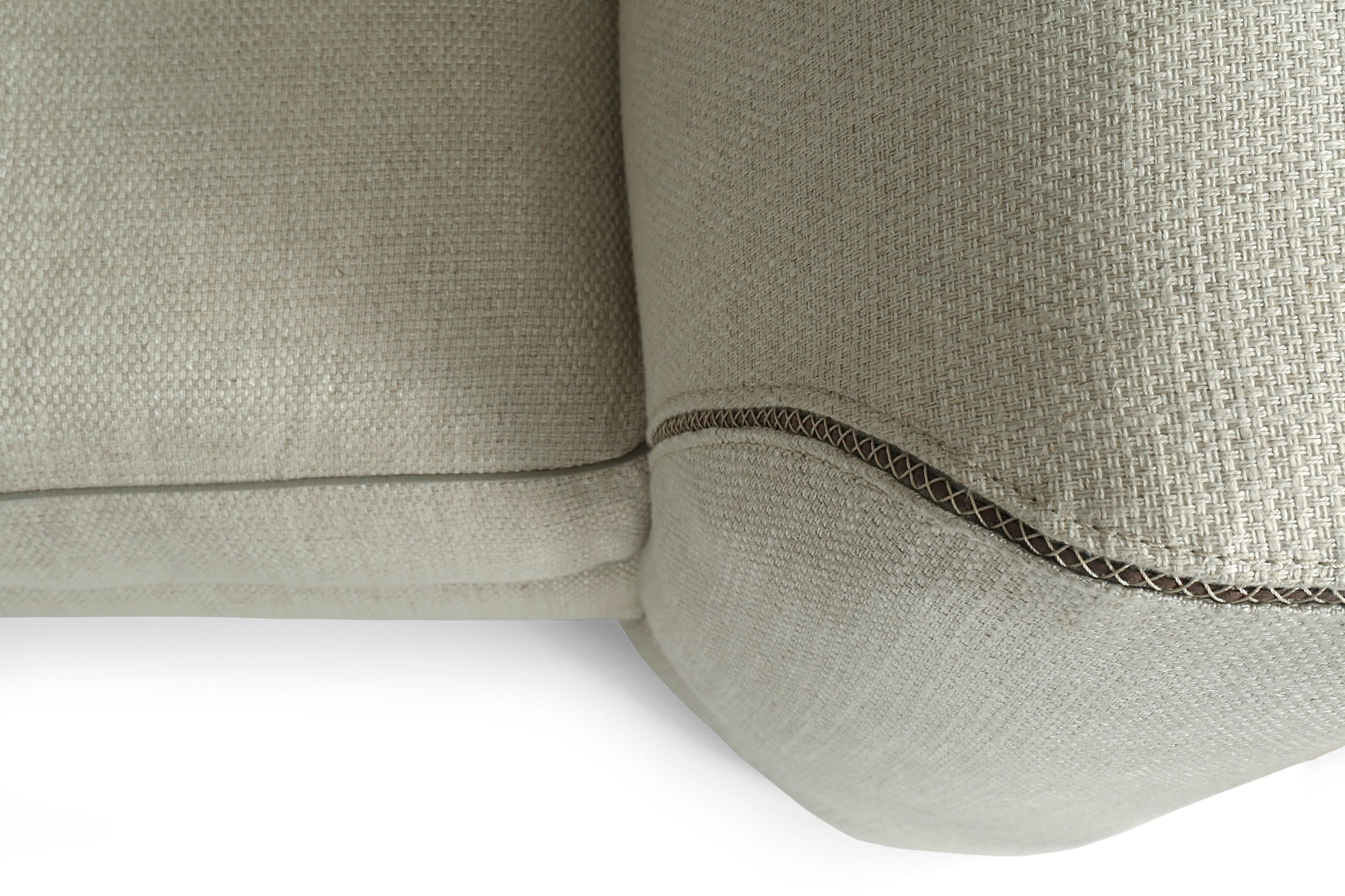 Угловой диван из ткани Borzalino Franklin ARCH-00083609 - Вид №5