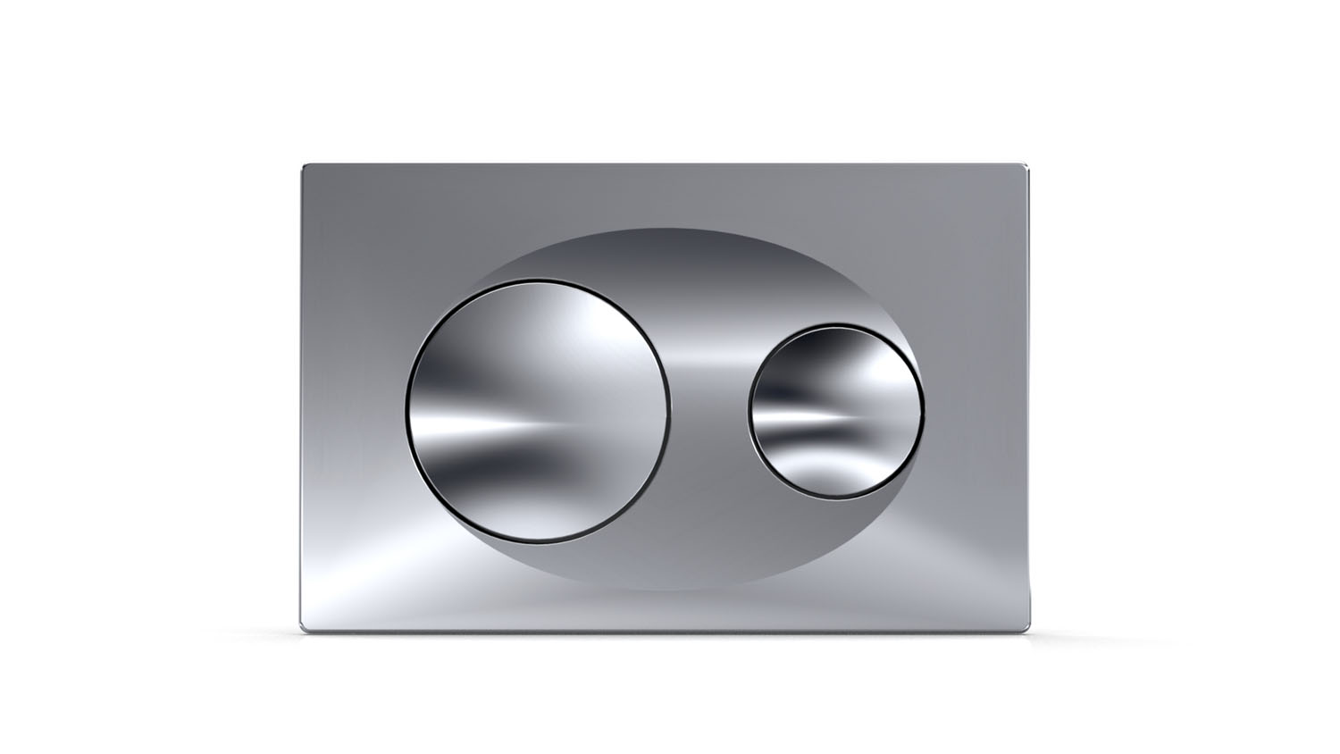 P400120 P40-глянцевая хромированная панель (металлическая отделка) Eca  - Вид №1