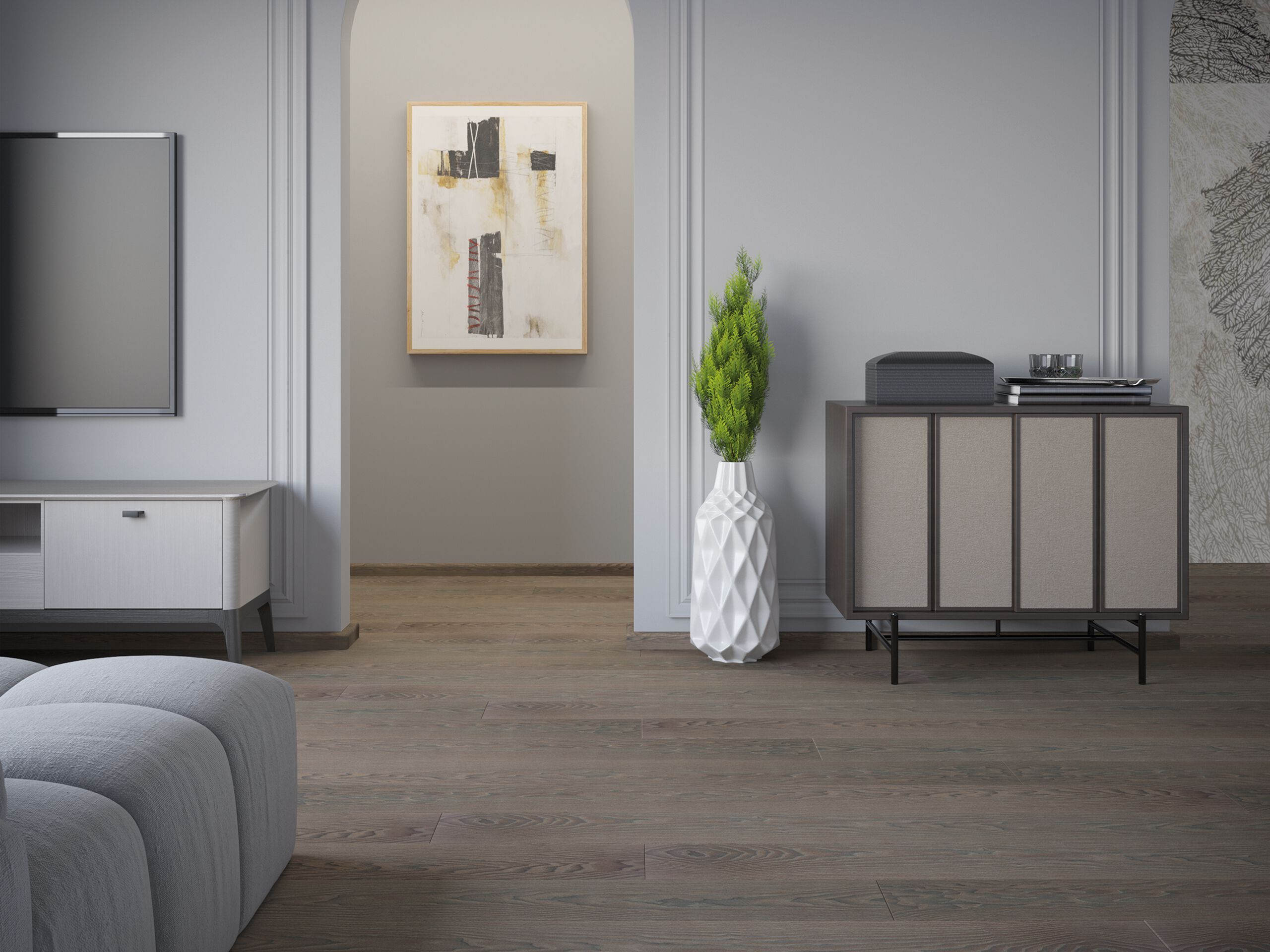 Биосовместимый трехслойный деревянный пол Fiemme Tremila Luci di Fiemme ARCH-00131536 - Вид №1