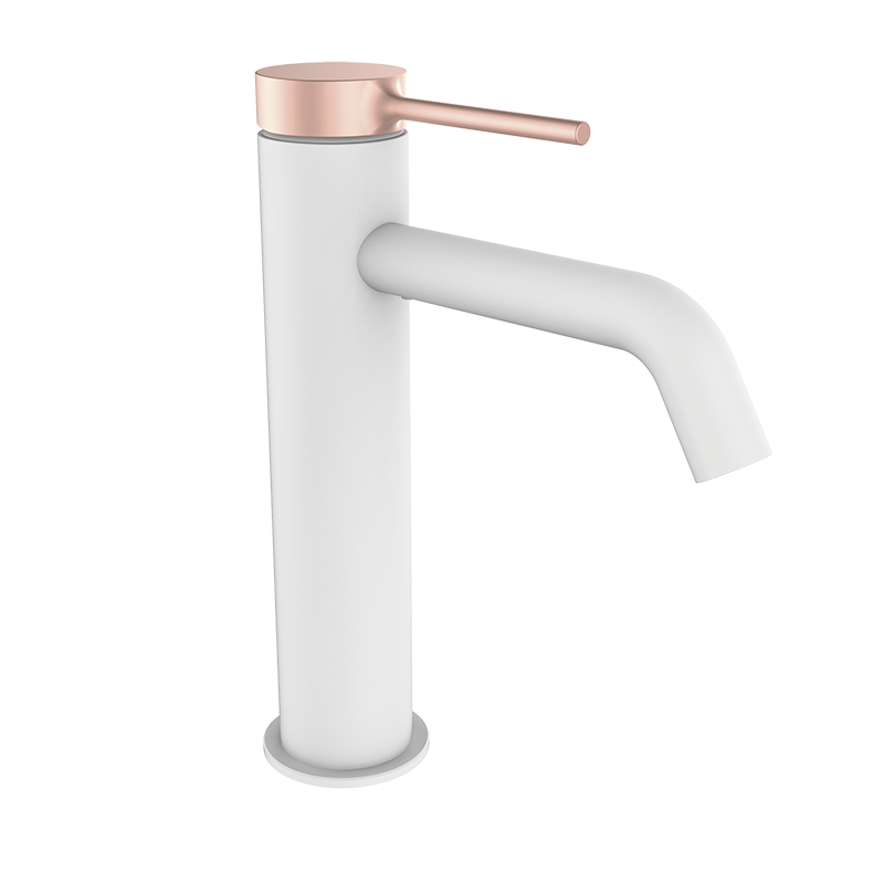 47540416 PREMIUM Белый XL Мужской Умывальник смеситель Белая роза GRB MIXERS 