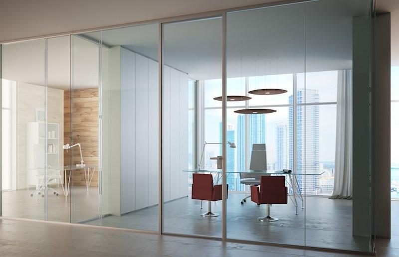 MASCAGNI Подвижная стена из алюминия и стекла Allinone sun-id-1375815 - Вид №2