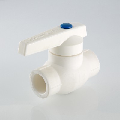 VTp.744.0.020 Кран полипропиленовый шаровой с латунной обоймой Valtec 20 мм  - Вид №3