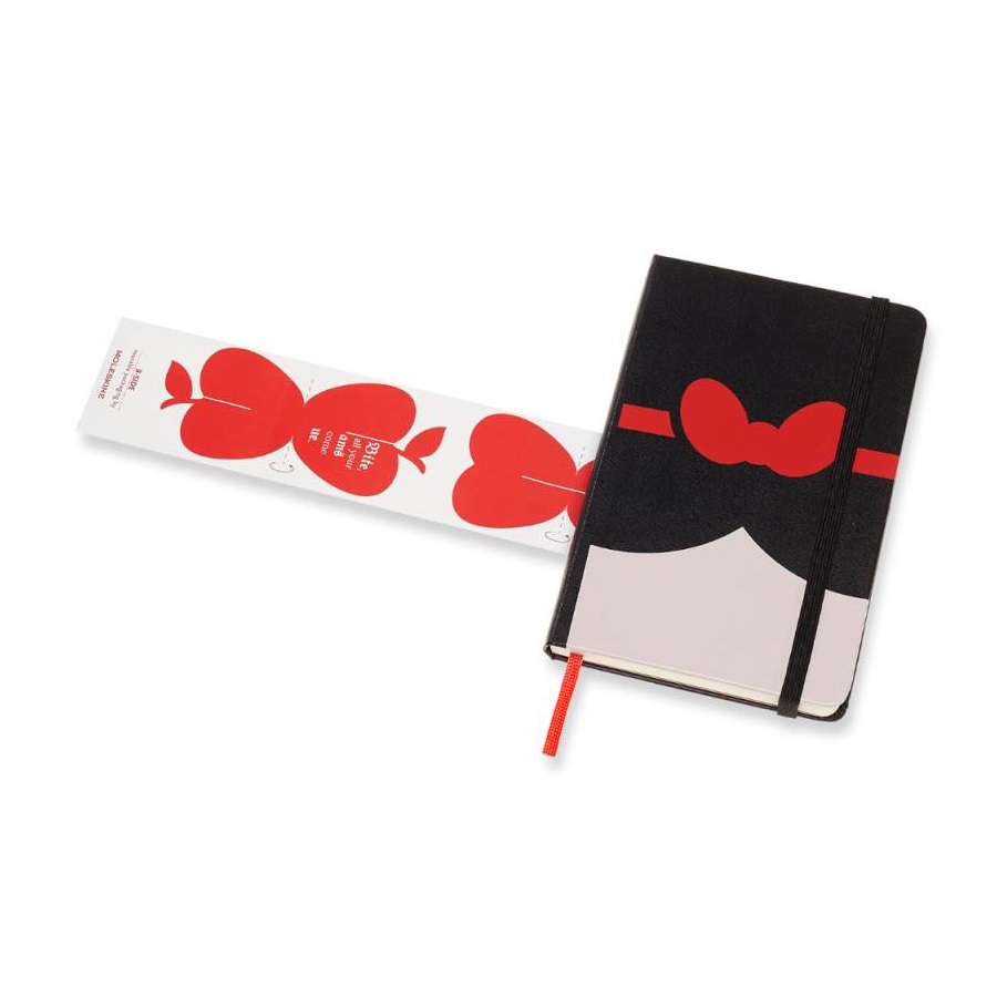 Блокнот Moleskine Limited Edition SNOW WHITE Bow Pocket, линейка 485898 - Вид №4