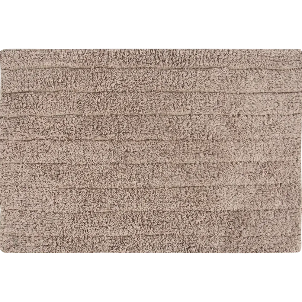 Коврик для ванной комнаты Sensea Essential 60x40 см цвет бежевый 82263402 STLM-2145969