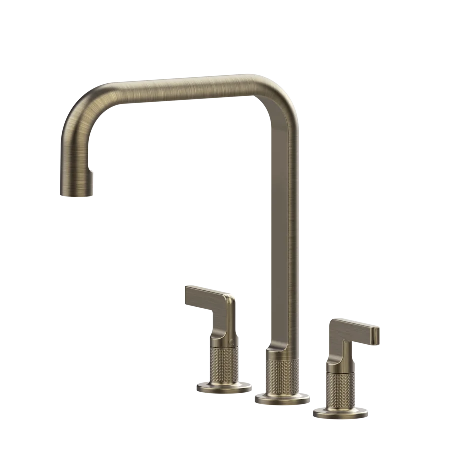 Смеситель для раковины 58701 713 Gessi Inciso СТАРИННАЯ ЛАТУНЬ 58701713