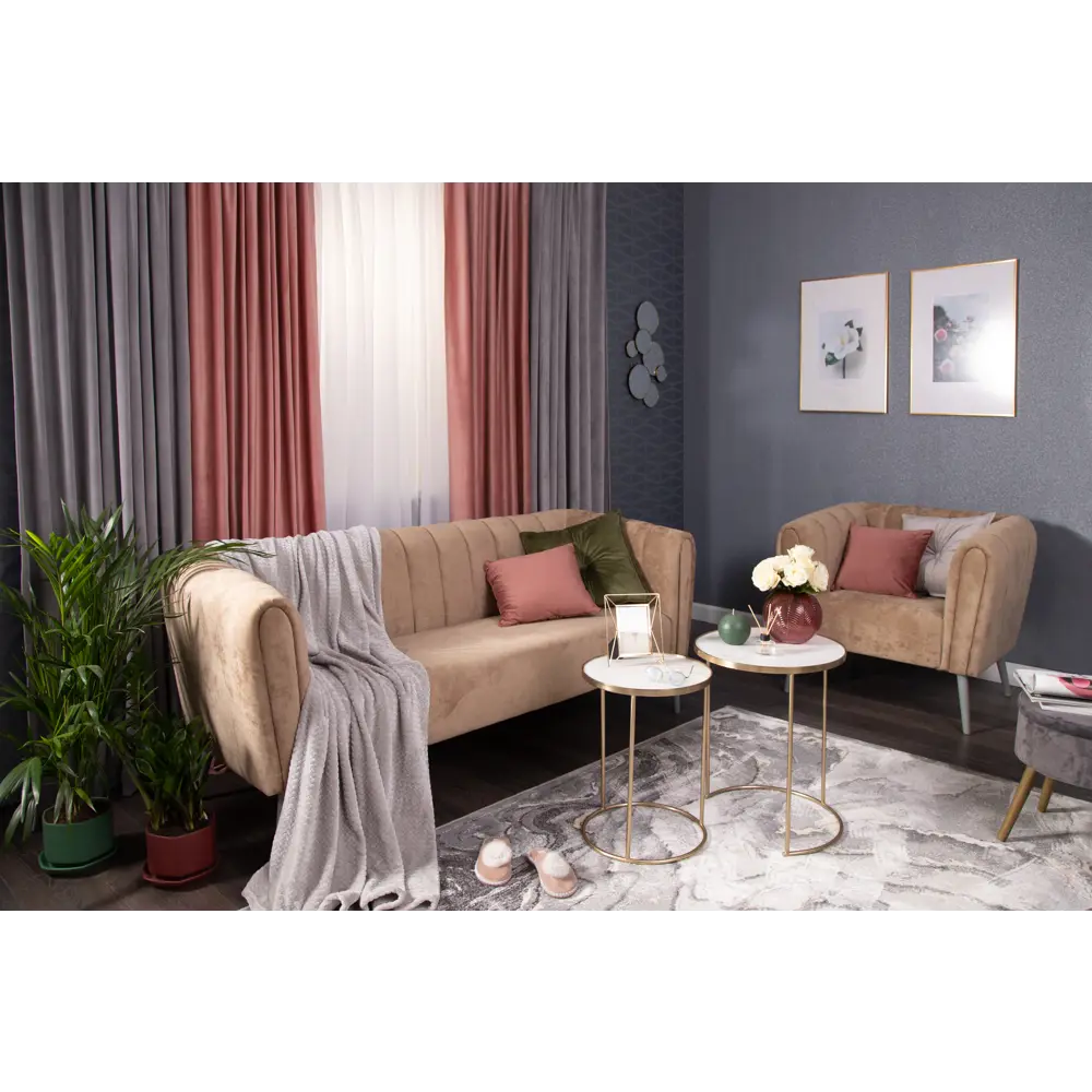 Подушка Бархат 43х43 см зелёная LINEN WAY STLM-2036927 - Вид №5