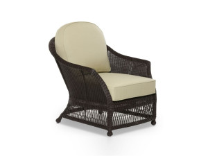 Садовое кресло из смолы с подлокотниками