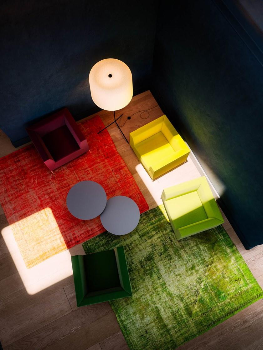 Sinetica Кресло с обивкой из ткани с подлокотниками Allure sun-id-1476267 - Вид №4