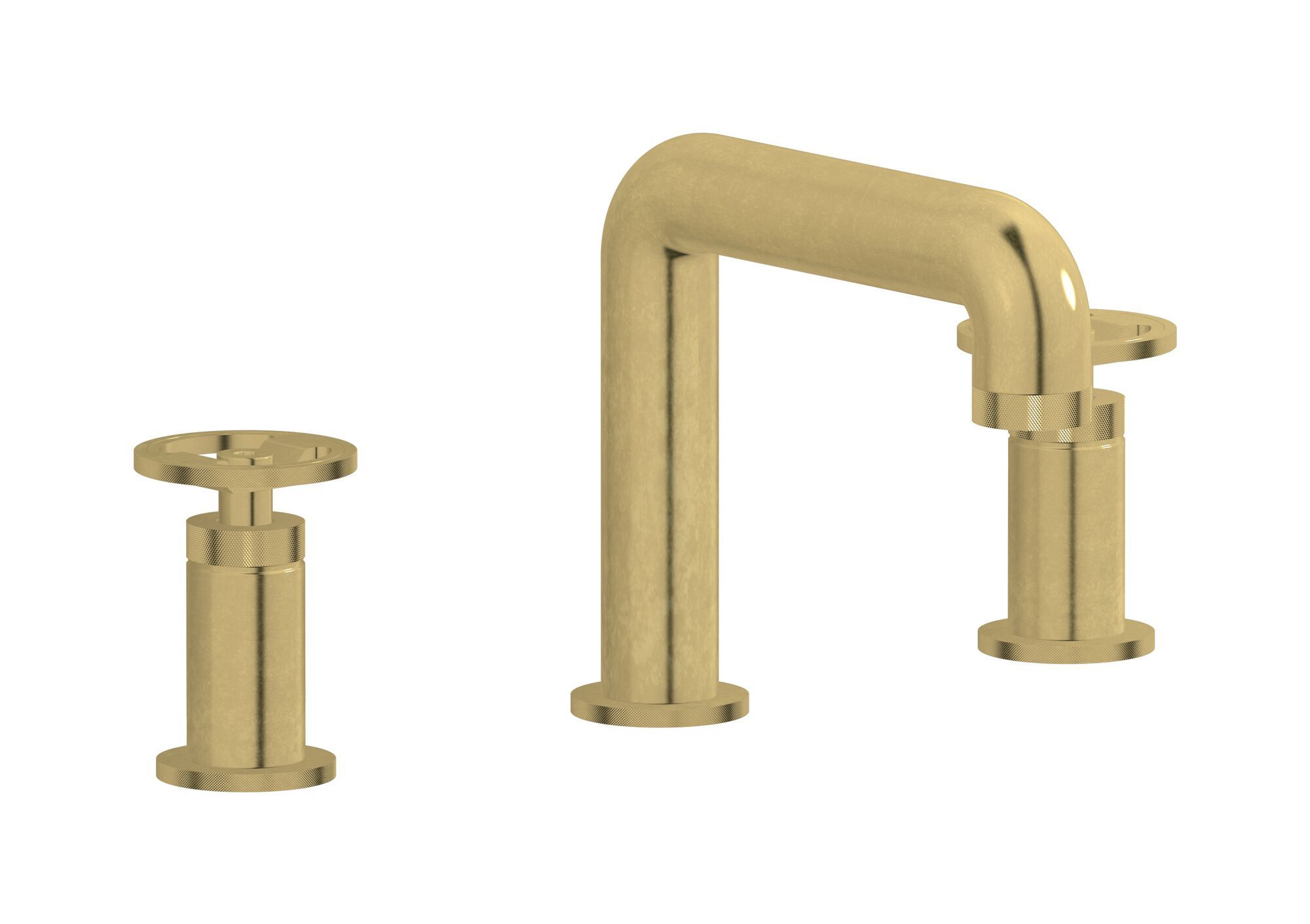 Смеситель для раковины с 3 отверстиями для пола с автоматическим сливом IB Bold ARCH-00060868 - Вид №13