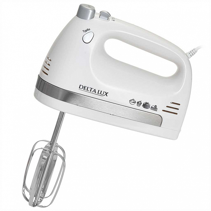 5354879 Миксер DELTA LUX DE-7705 серебристый STDN-0121617 - Вид №1