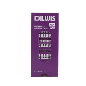 Батарейка алкалиновая DILWIS LR03 AAA 10 шт