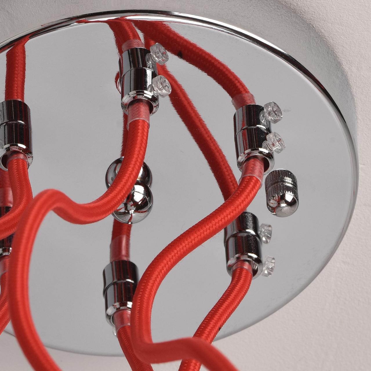 Подвесная люстра MW-Light Котбус 8 492014506 MW-LIGHT ДИЗАЙНЕРСКИЕ, КОТБУС 186797 Хром  - Вид №1