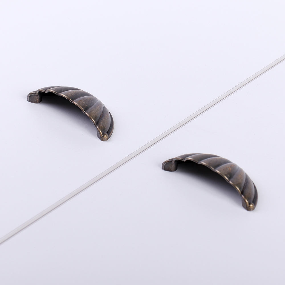 Мебельная ручка  Ракушка, 32x77x21 мм, бронза LJPS0182 Public Steel Россия  - Вид №4