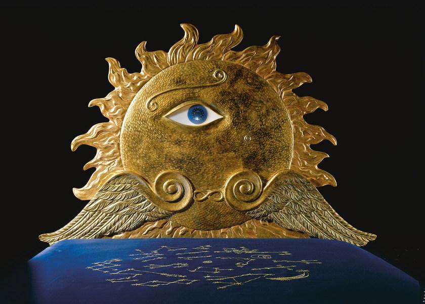 Mirabili Двуспальная кровать из дерева Mirabili arte d'abitare sun-id-1504162 - Вид №1