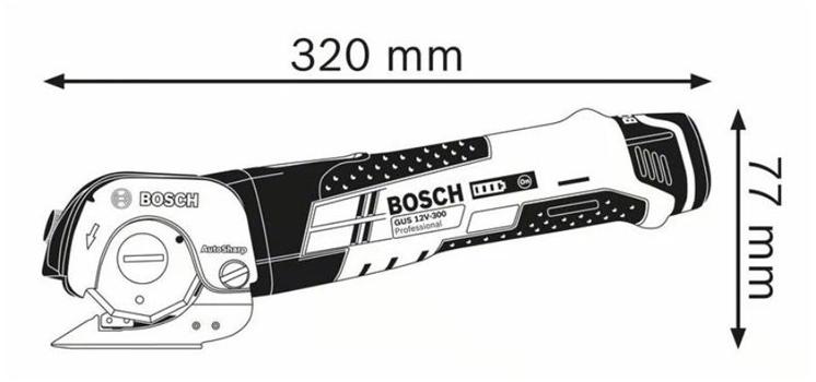 BOSCH PROFESSIONAL Универсальные аккумуляторные ножницы sun-id-1490678 - Вид №1