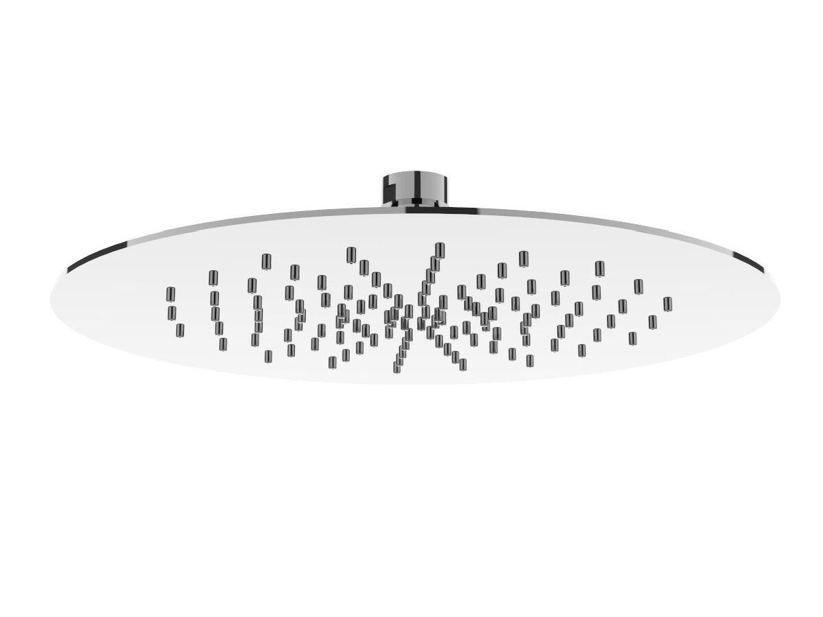 Круглая душевая головка из нержавеющей стали с системой защиты от накипи Rubinetterie Frattini ARCH-00037981 - Вид №1