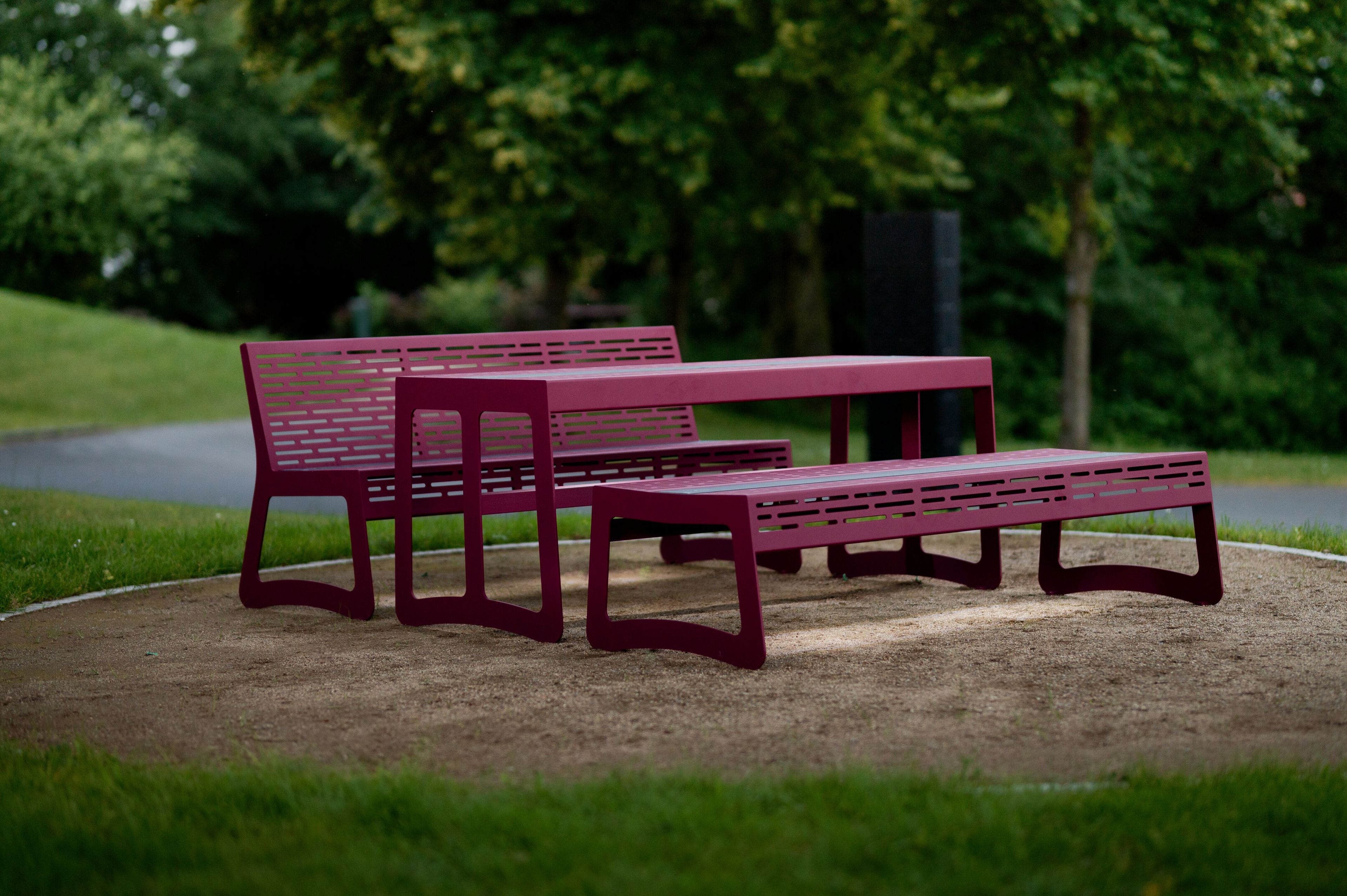 Прямоугольный стол из нержавеющей стали BENKERT BANKE Chalidor ARCH-00035288 - Вид №2