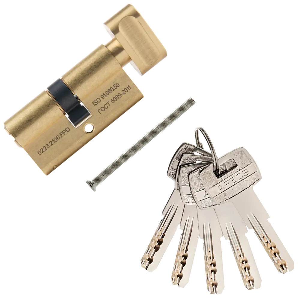 Цилиндровый механизм Apecs Pro LM-60-C-G с защитой от взлома 84168030 SM STLM-0046648 - Вид №1