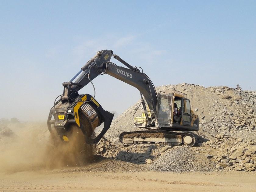 MB Crusher Просеивающее ведро для отбора натуральных материалов Mb-s Mb-s18 s4 - Вид №7