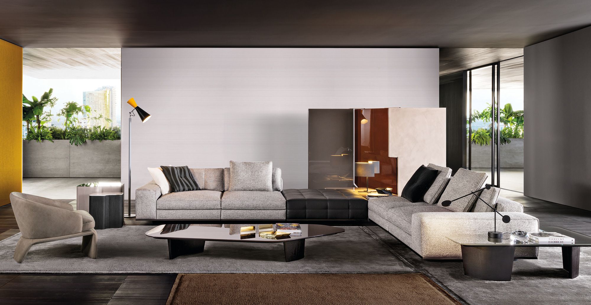 Модульный тканевый диван Minotti ARCH-00037891 - Вид №5