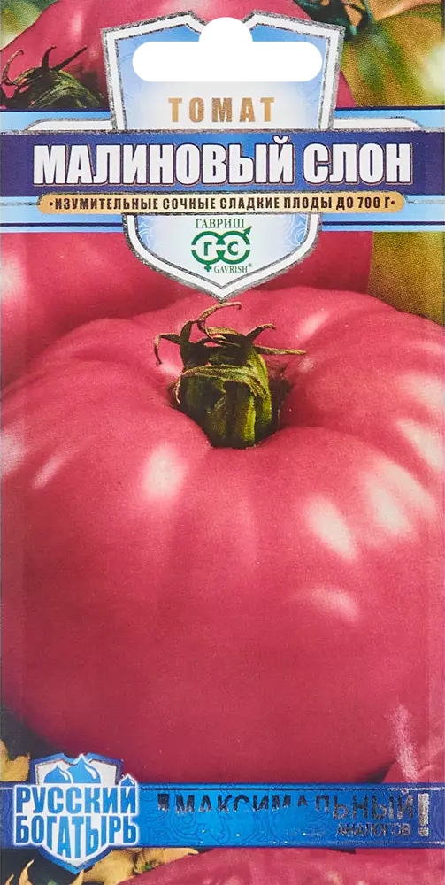 ГАВРИШ Томат Малиновый слон - крупноплодный сорт для теплиц и открытого грунта 86395744