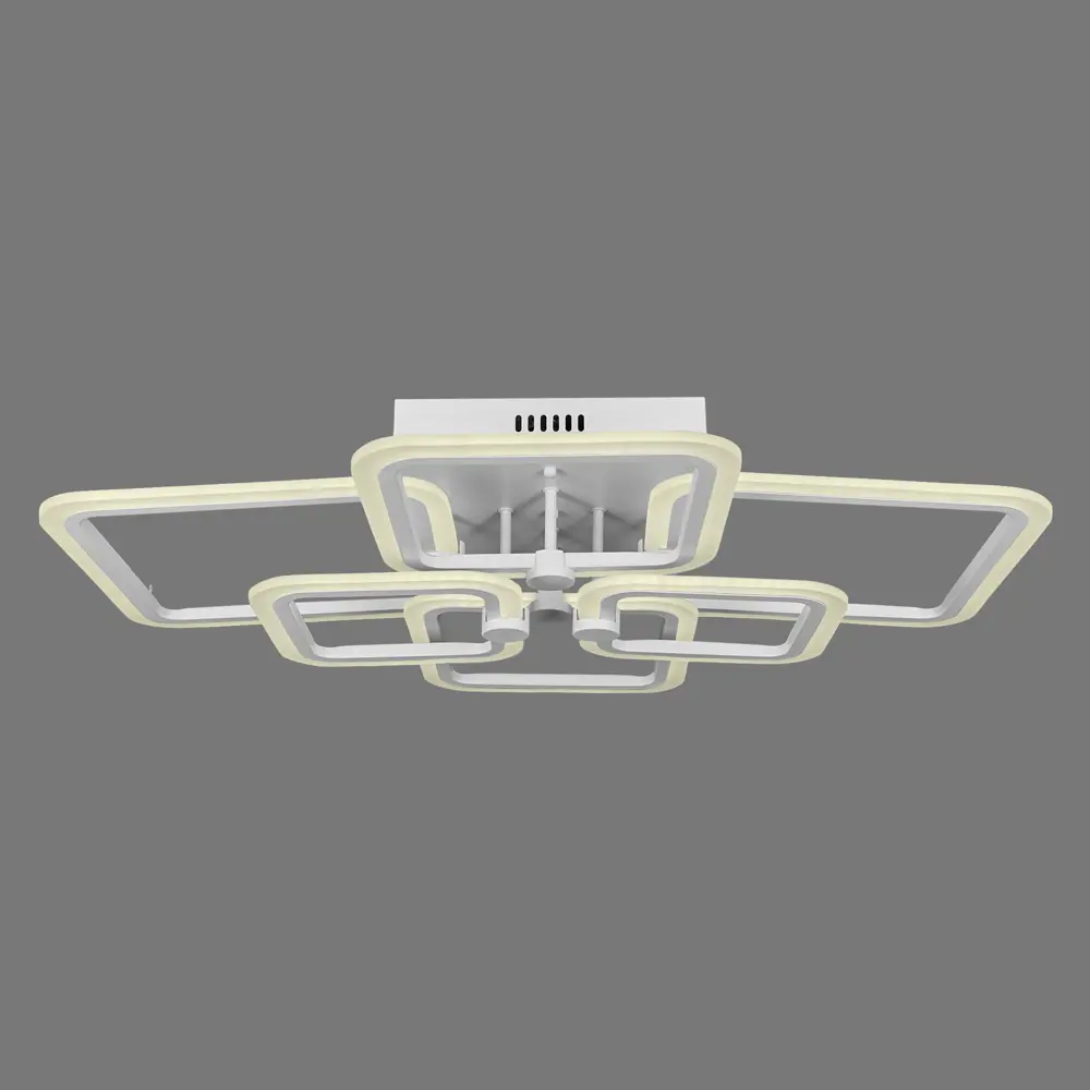 Люстра потолочная светодиодная Escada 10220/6LED 120W с пультом управления, 30 м², регулируемый белый свет, цвет белый 88294292 STLM-2054011  - Вид №2