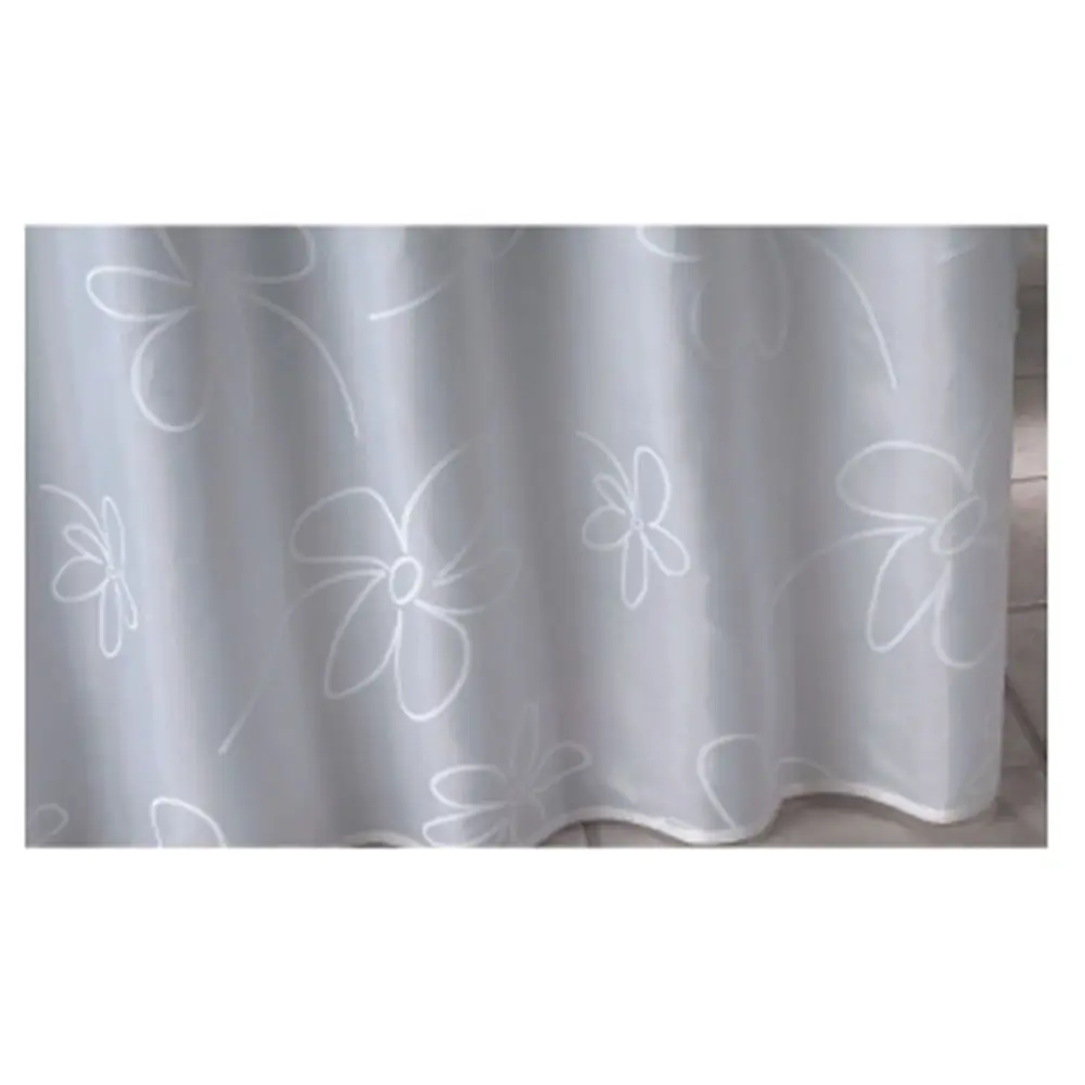 Штора для ванной комнаты «Daisy» 180х200 см цвет серый 17763549 STLM-2100383 Santreyd - Вид №1