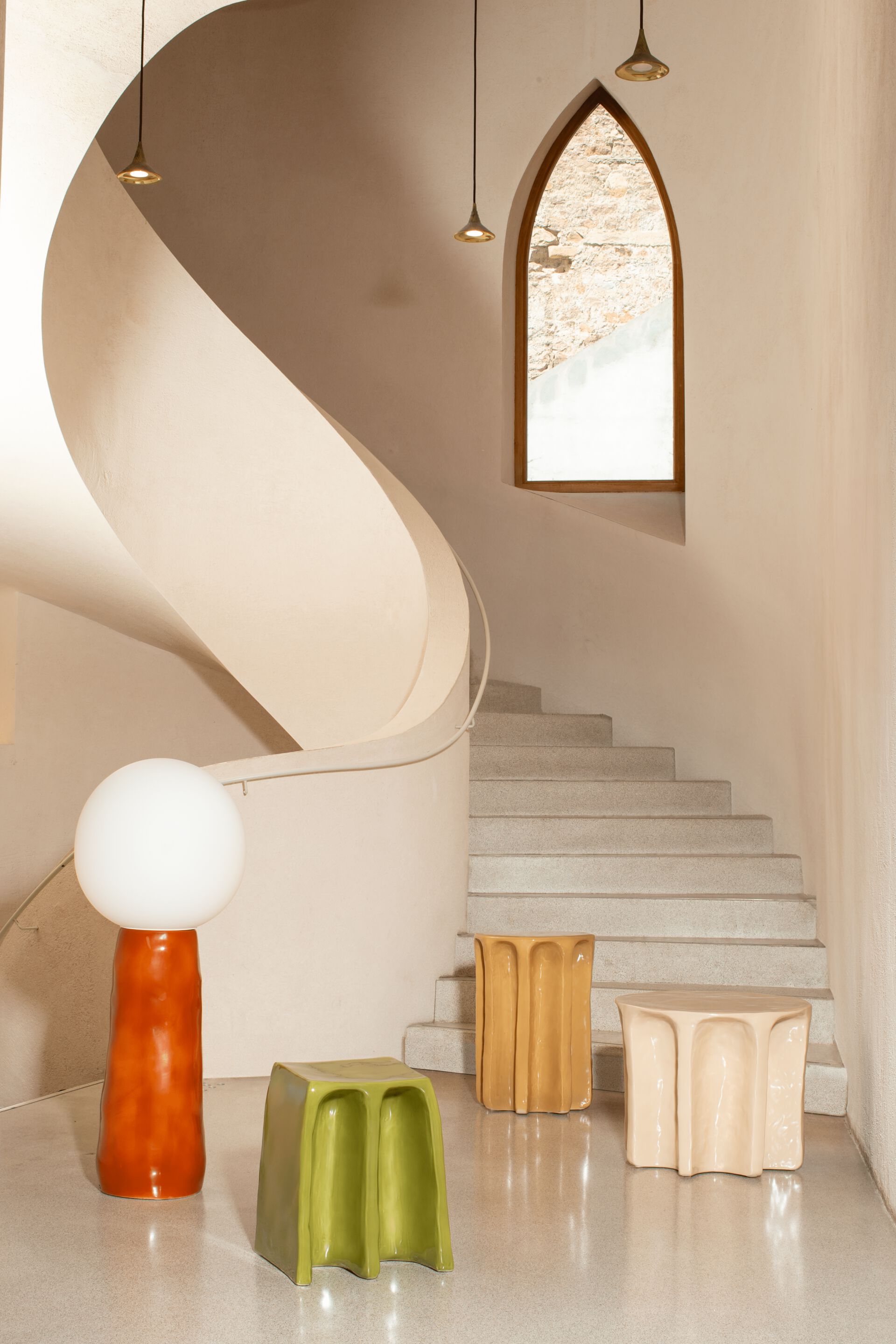 Керамический табурет / скульптура pulpo Chouchou ARCH-00125582 - Вид №17