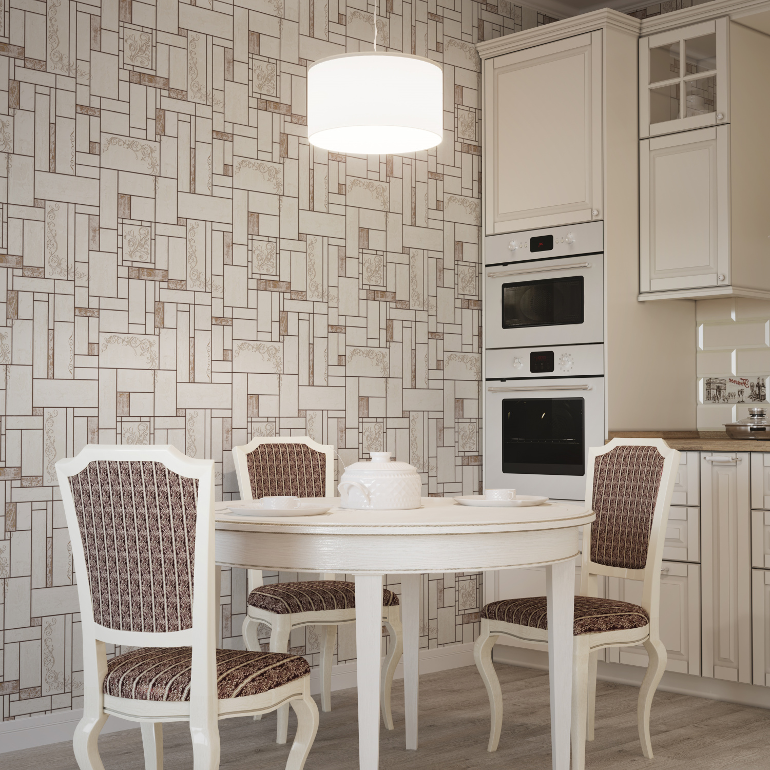 Рулон обоев основа Бумажная 510-22 Home Color Мин. заказ 16 рулонов 51022 - Вид №6