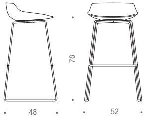 MDF Italia Табурет-санки с подставкой для ног Flow sun-id-1445898 - Вид №3