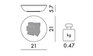 Набор меламиновых тарелок Kartell сюжет ARCH-00120649 - Вид №16