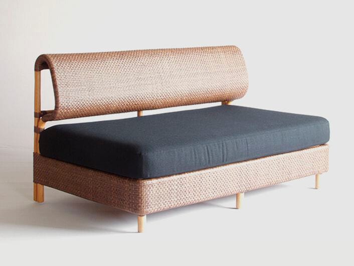 2-местный диван из ротанга Biobject Yamakawa Rattan ARCH-00084732