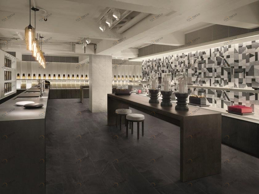 Ceramiche Caesar Настенная / напольная плитка из керамогранита с эффектом камня Inner sun-id-1364996