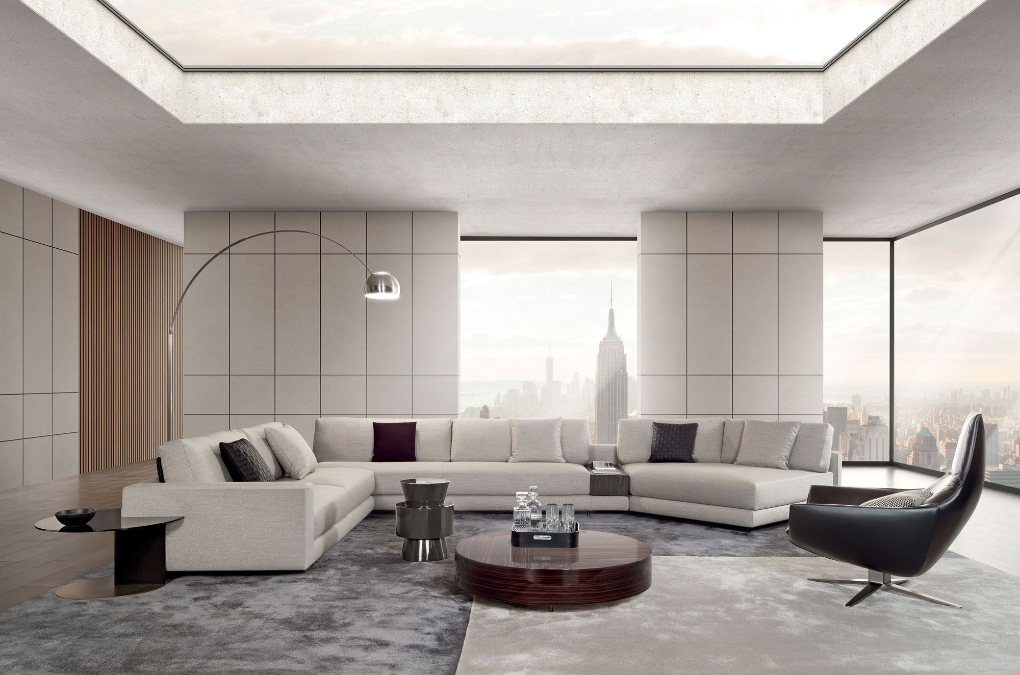 Съемный диван из ткани MisuraEmme ARGO ARCH-00069863 - Вид №1