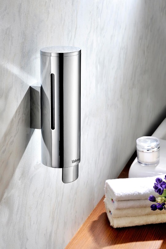 Valera RIO 350 Модель 208.01 - Элегантный современный дозатор мыла с настенным креплением 52080001 