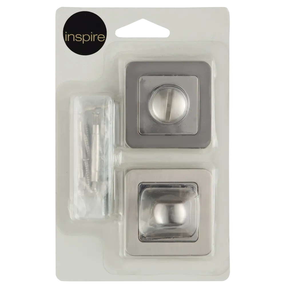 Фиксатор под ручку Inspire Medusa цвет никель 82233646 STLM-2109907  - Вид №3