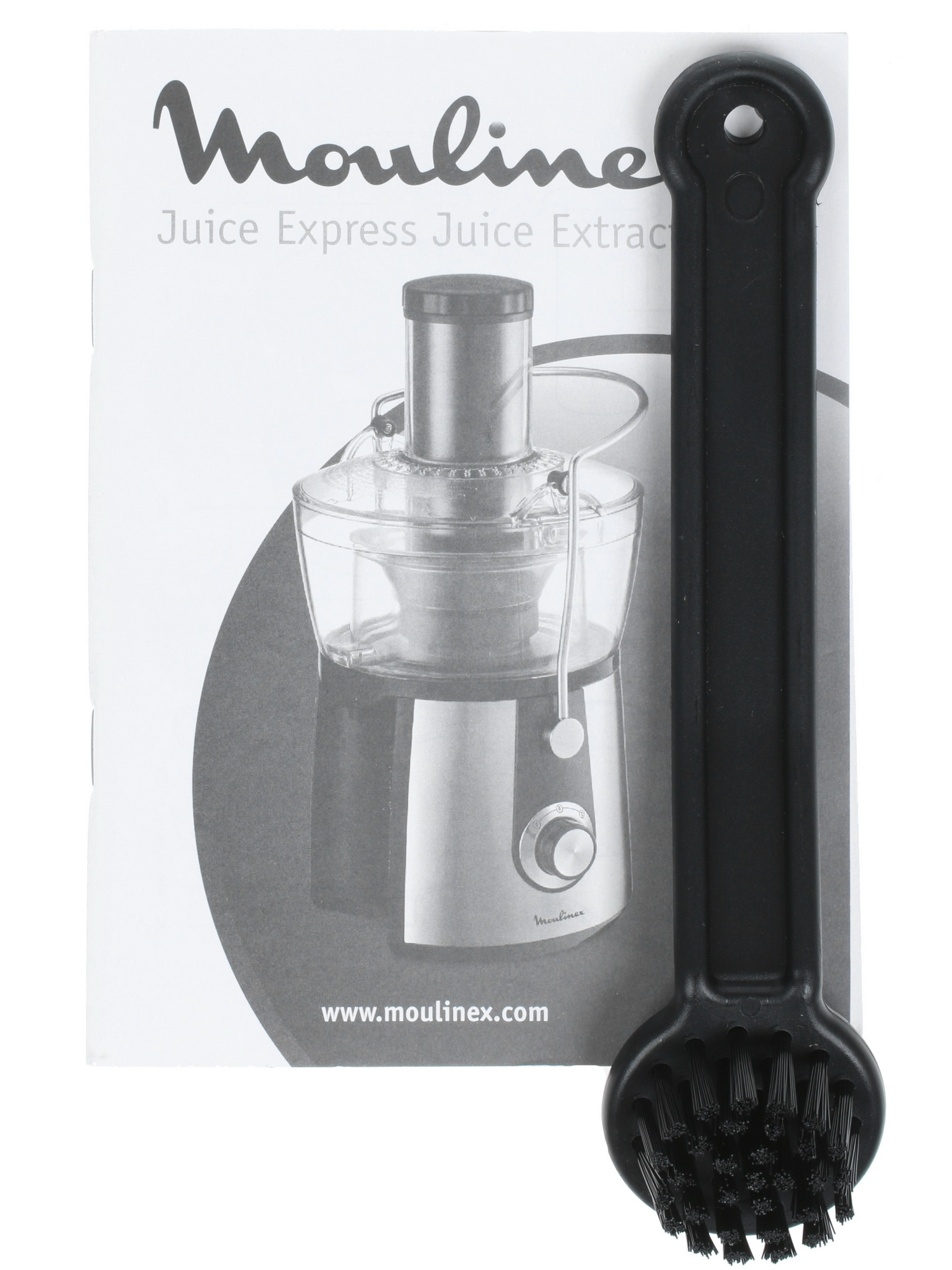 1223801 Соковыжималка электрическая Moulinex Juice Express JU550D10 серебристый STDN-0136809 - Вид №8