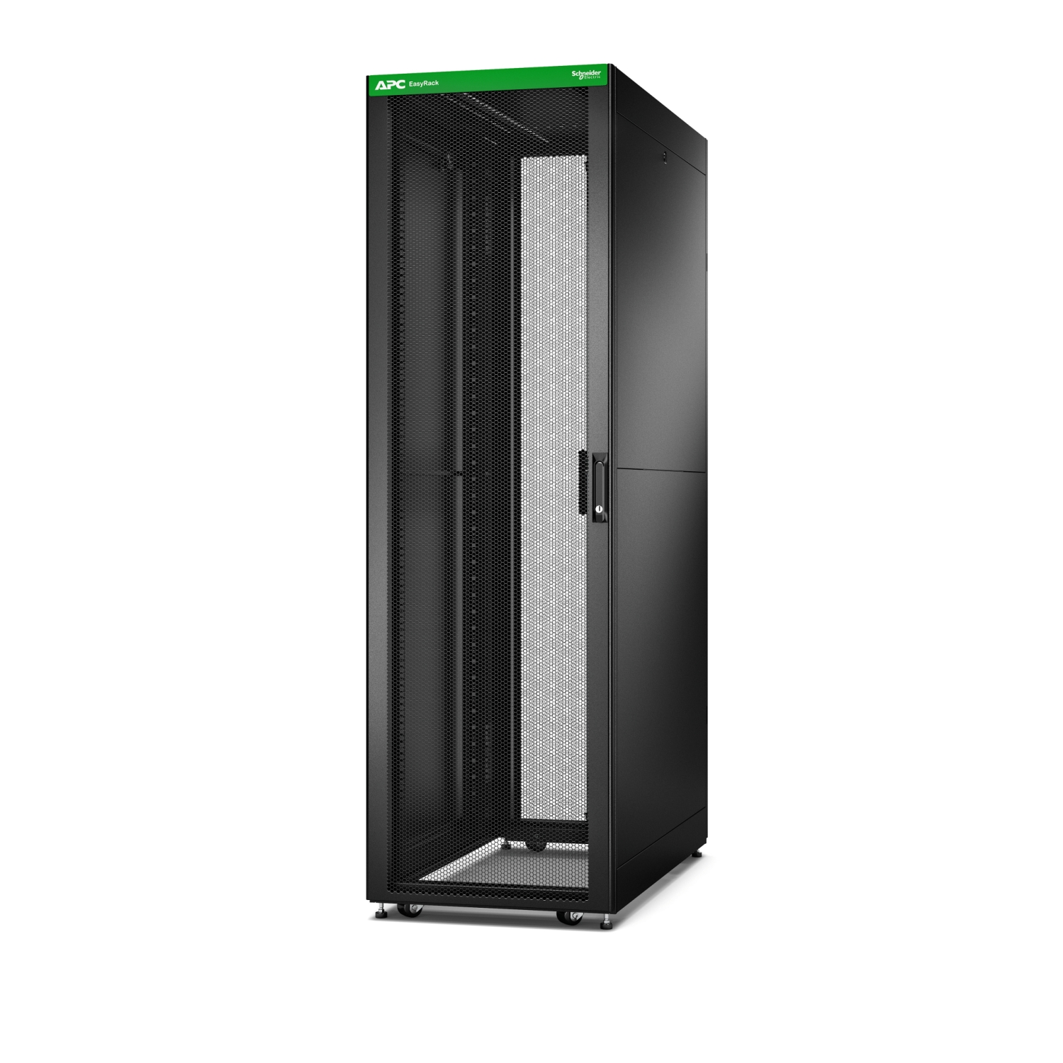 ER6222 Серверный шкаф серии Easy Rack 42U 600мм x 1200мм, с боковыми панелями, черный Schneider Electric 