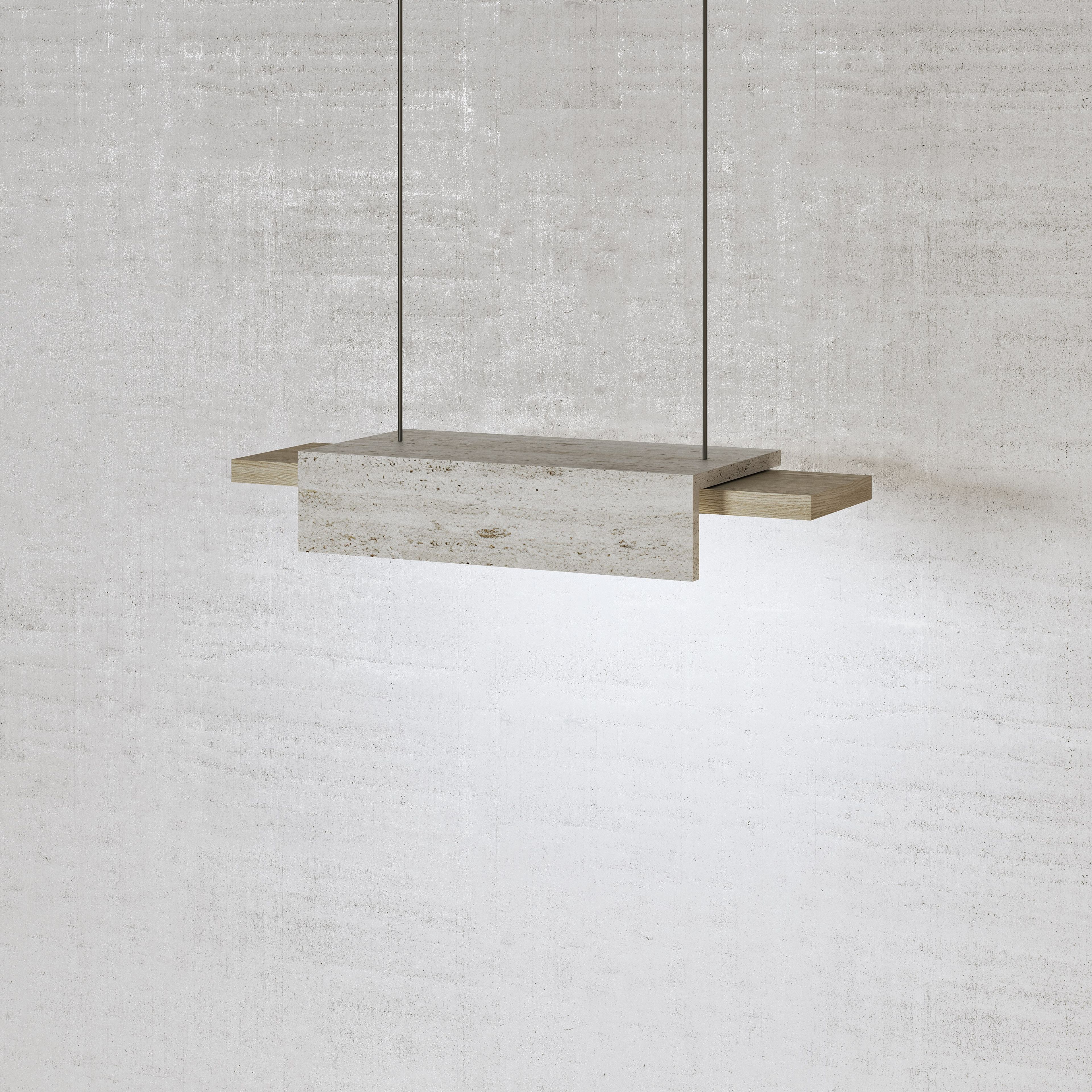 Подвесной светильник из натурального камня Davani Parallel ARCH-00037631 - Вид №1