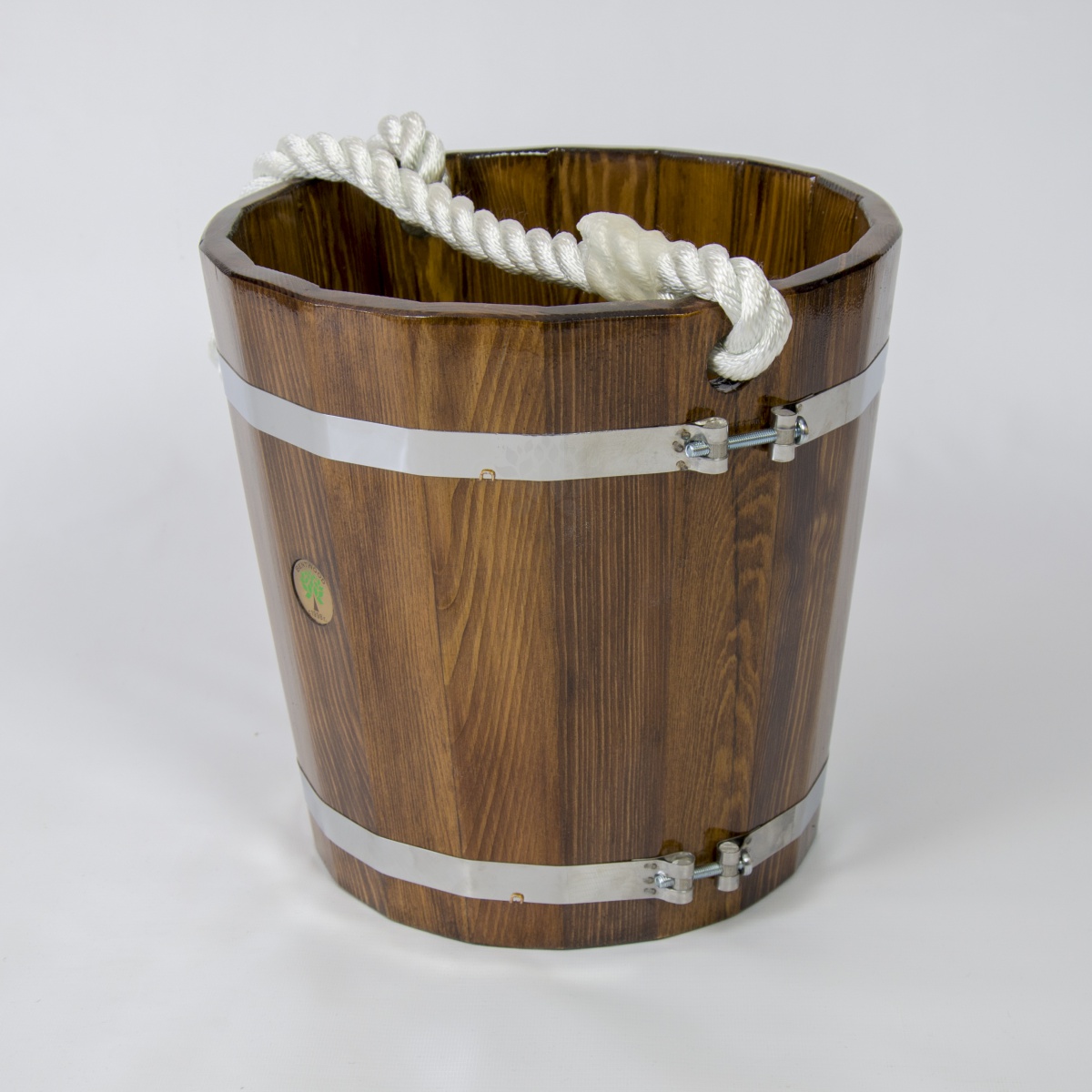 164 Ведро для бани (лиственница морёная) Alyarus  - Вид №3