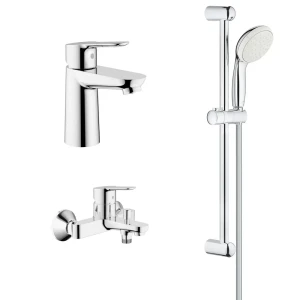 Набор смесителей для ванной комнаты и душевой комплект Grohe StartEdge 1 режим 82602905 STLM-2017105