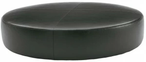 B&B Italia Круглый кожаный пуф Harry